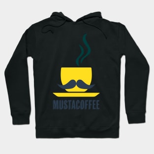 Mustacoffee Mustach and Coffee Hoodie